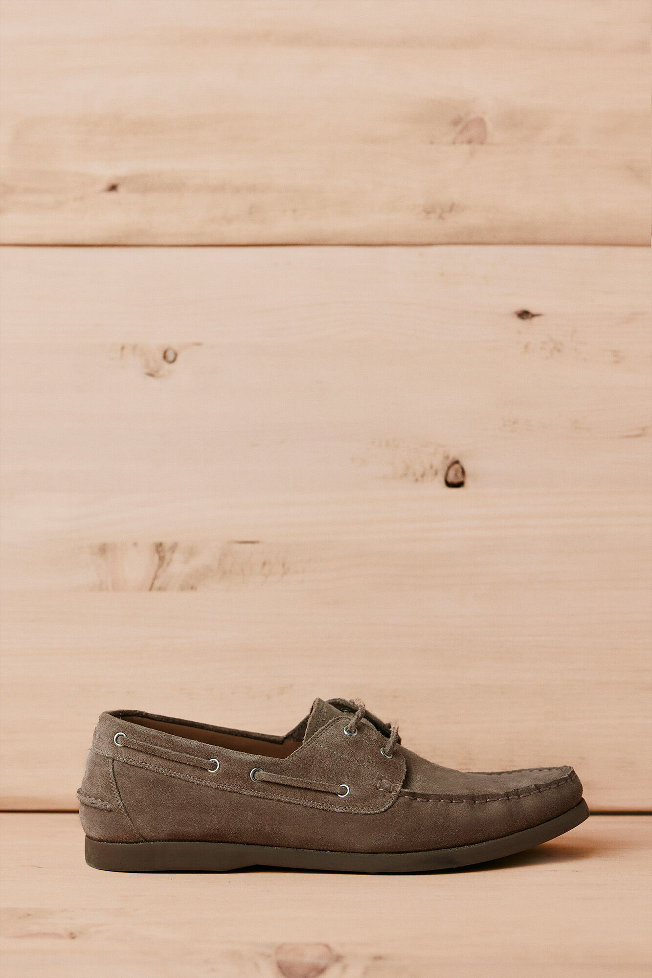 OOTO Zapato n&aacute;utico de serraje
