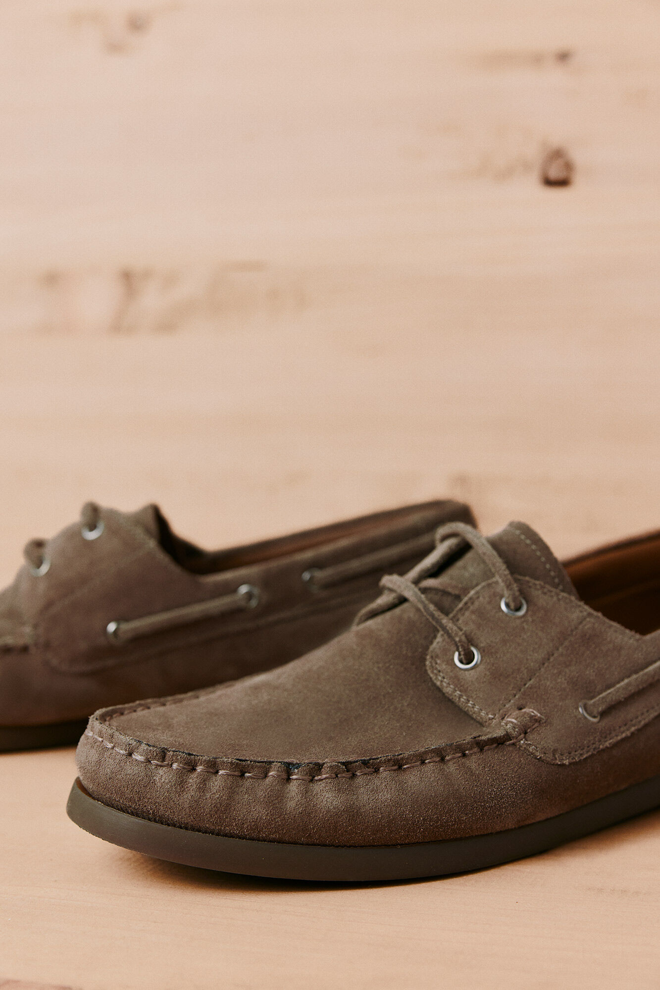 OOTO Zapato n&aacute;utico de serraje