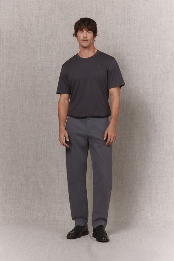 OOTO Pantal&oacute;n chino b&aacute;sico regular Gris