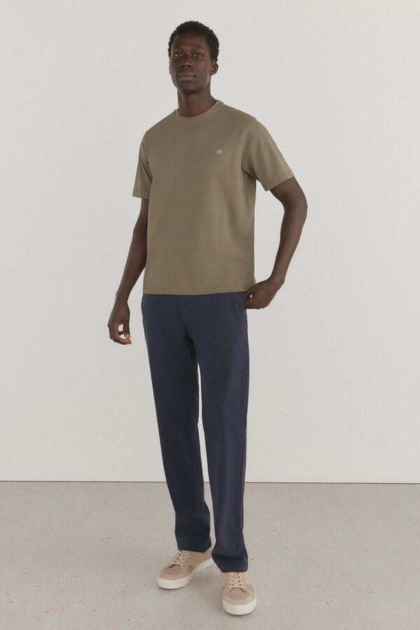 Pedro del Hierro Camiseta b&aacute;sica Verde