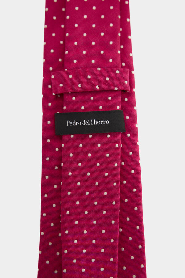 Pedro del Hierro Corbata seda natural Rosa