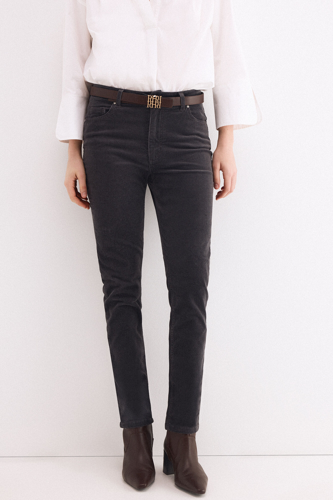 Pedro del Hierro Pantalones push up de pana