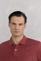 Pedro del Hierro Polo b&aacute;sico piqu&eacute; Burdeos