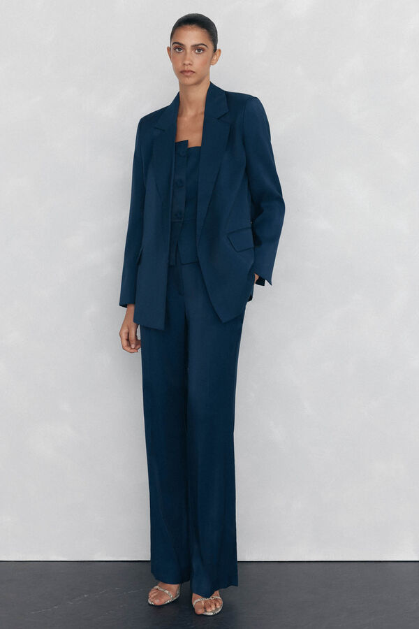 Pedro del Hierro Blazer regular fit Azul