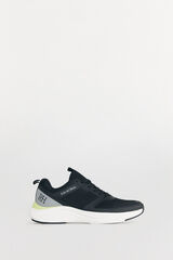 Pedro del Hierro Tenis textil con cordones Negro
