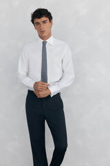 Pedro del Hierro Camisa pu&ntilde;o gemelos non iron + antimanchas Blanco
