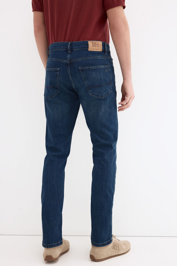 Pedro del Hierro Pantal&oacute;n vaquero premium flex ligero slim fit Azul