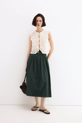 Pedro del Hierro Chaleco bordado Blanco