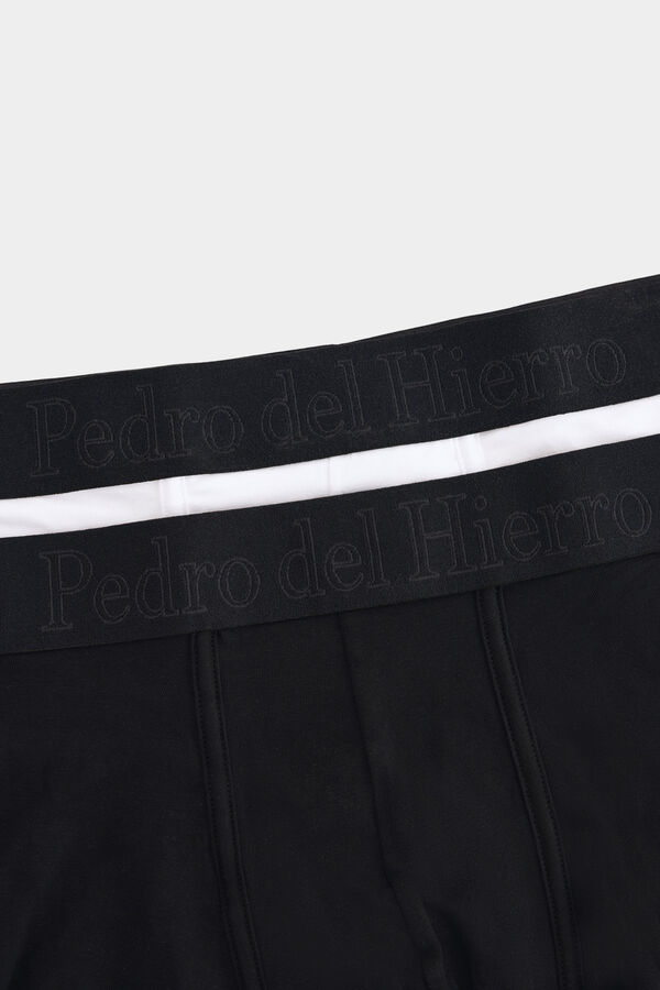 Pedro del Hierro Pack 2 boxer punto Blanco