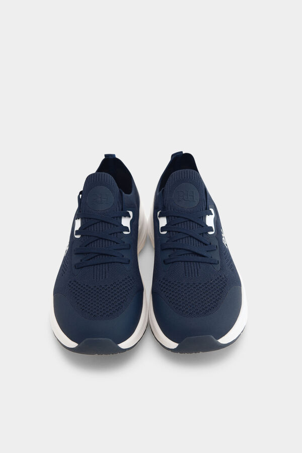 Pedro del Hierro Zapatilla textil cordones Azul