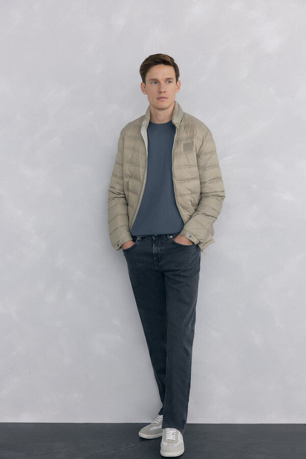 Pedro del Hierro Camiseta b&aacute;sica Gris