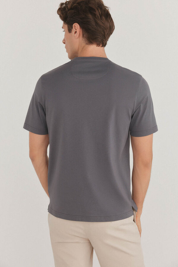 Pedro del Hierro Camiseta b&aacute;sica Gris