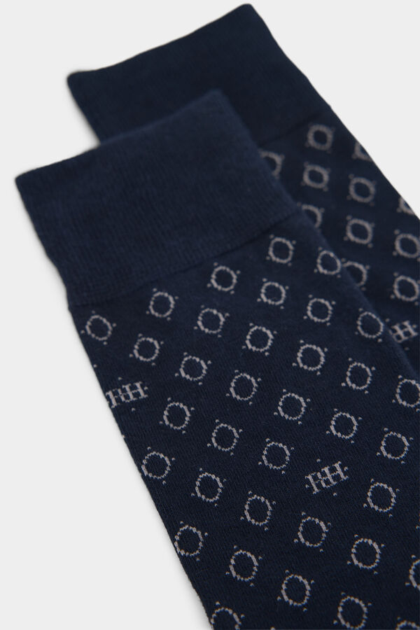 Pedro del Hierro Calcet&iacute;n logos sport Azul