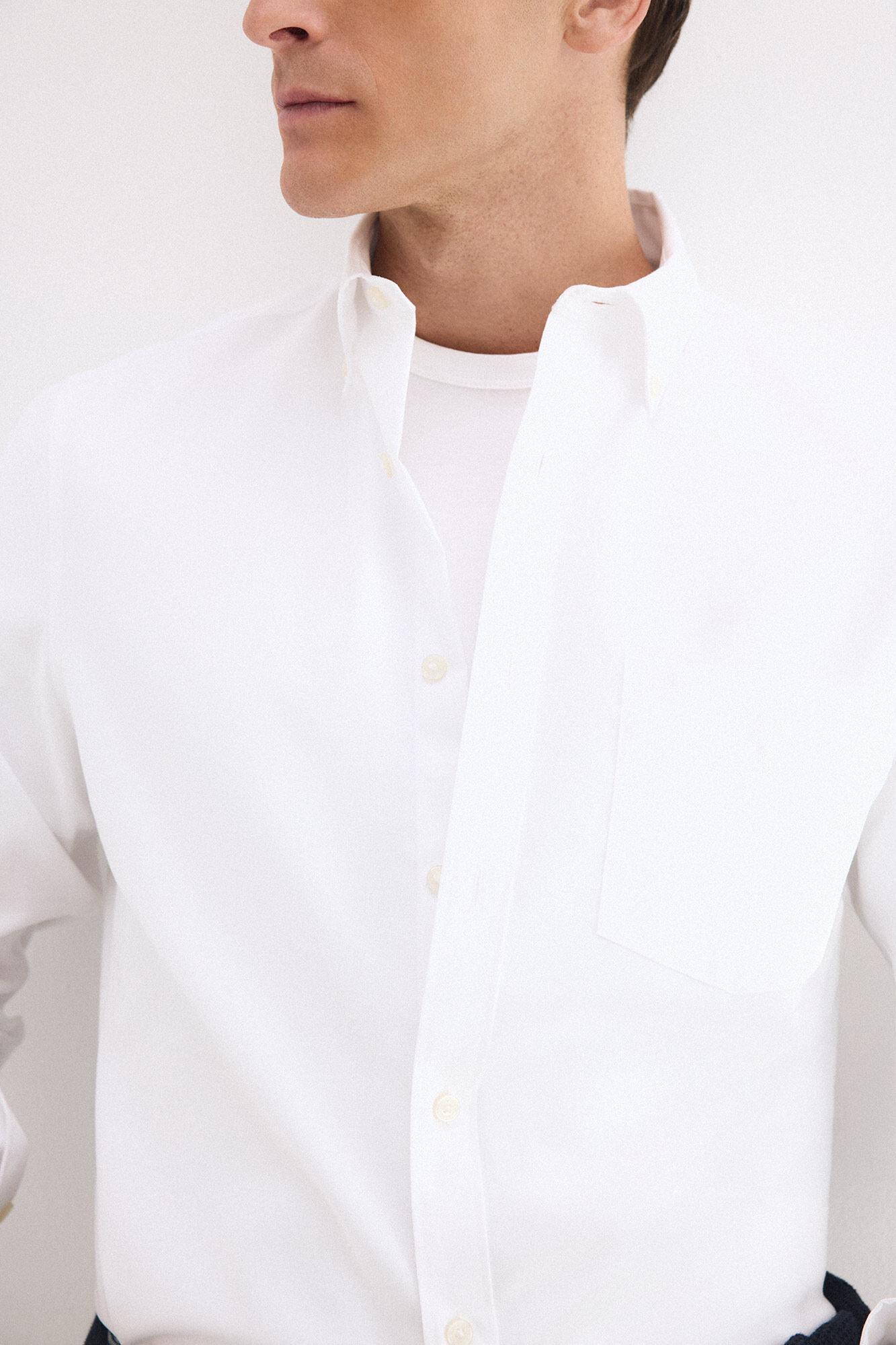 Pedro del Hierro Camisa non iron oxford liso