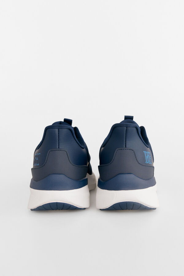 Pedro del Hierro Zapatilla textil cordones Azul