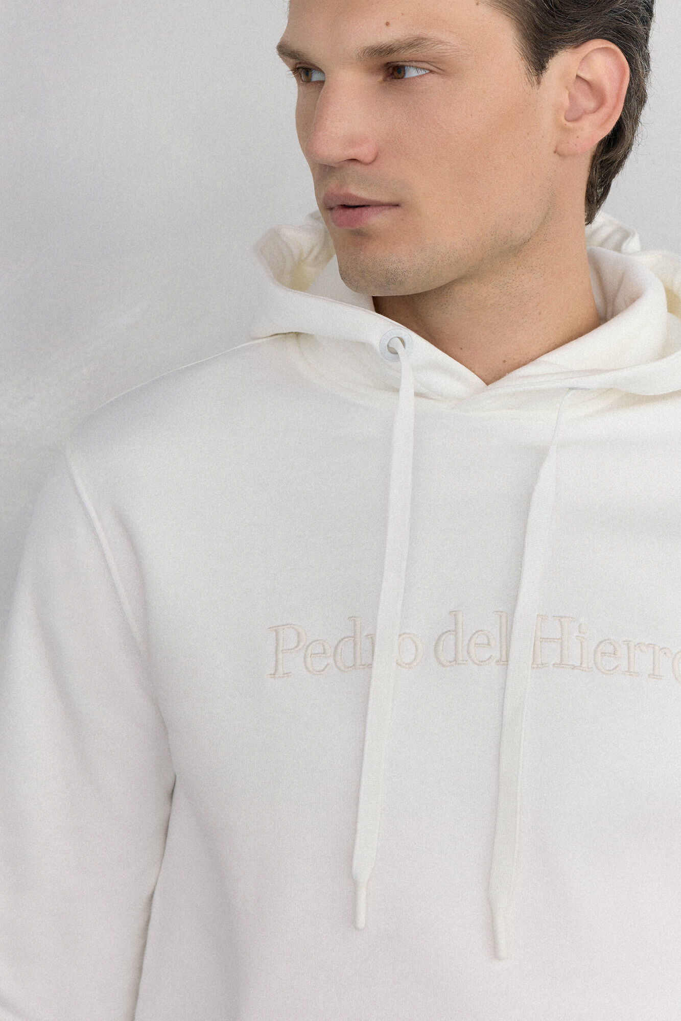 Pedro del Hierro Sudadera capucha con logo
