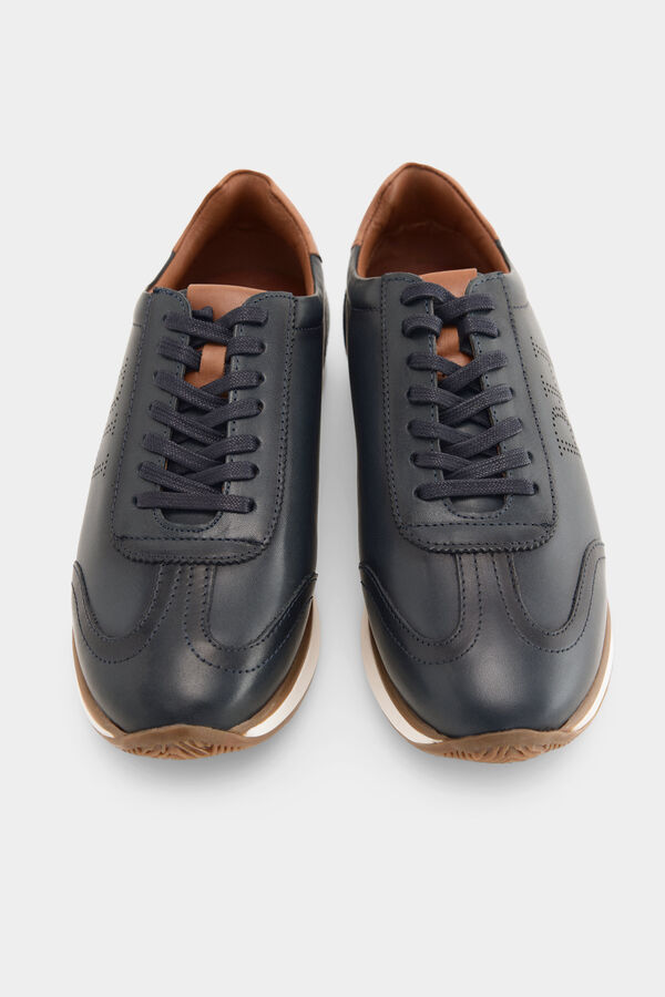 Pedro del Hierro Zapatilla icono piso goma Negro