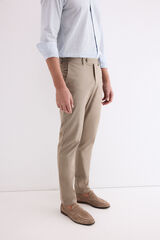 Pedro del Hierro Chino print slim Gris