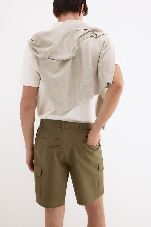 Pedro del Hierro Bermuda cargo regular Verde