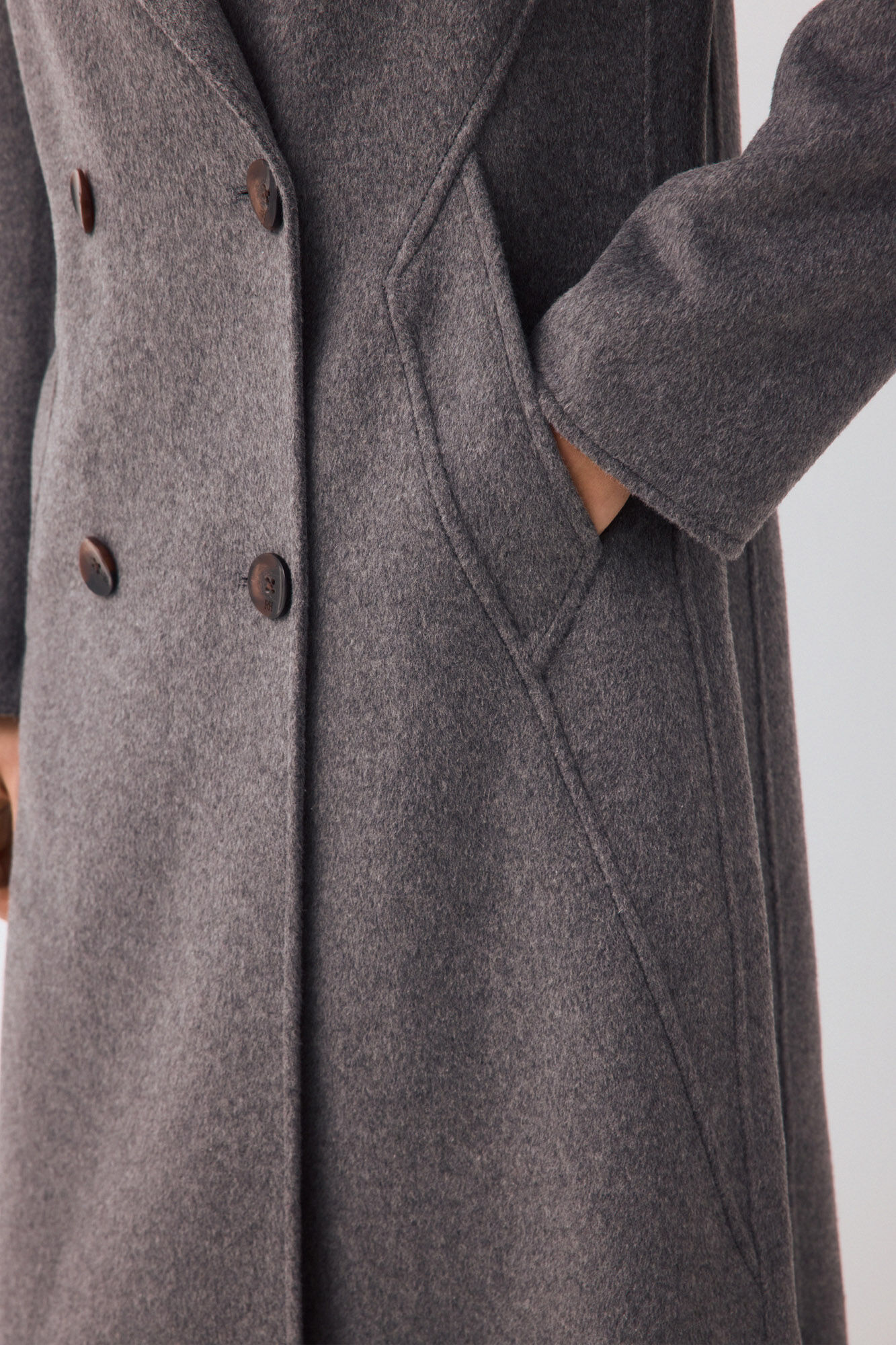 Pedro del Hierro Abrigo doble faz tailoring