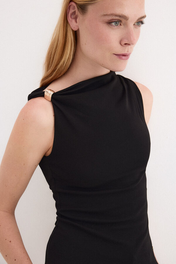 Pedro del Hierro Camiseta sin mangas Negro