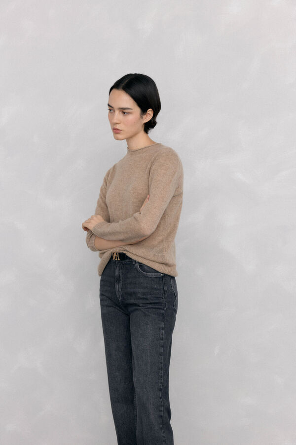 Pedro del Hierro Jersey cashmere Beige