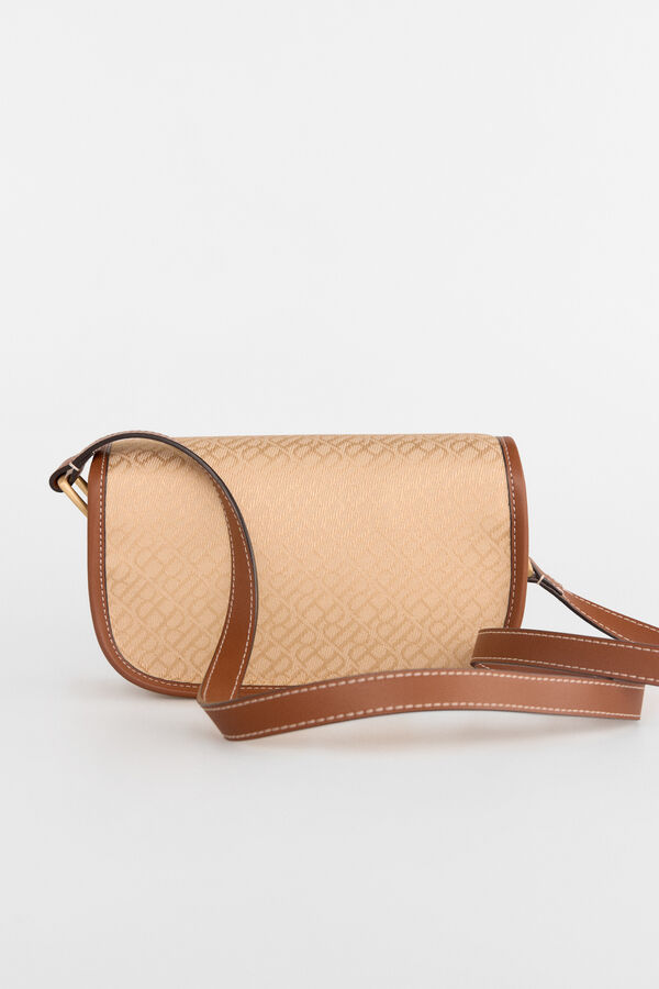 Pedro del Hierro Bandolera jacquard Beige