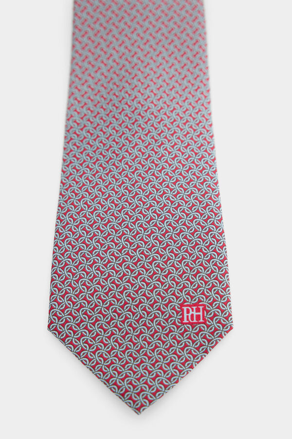 Pedro del Hierro Corbata seda natural Rojo