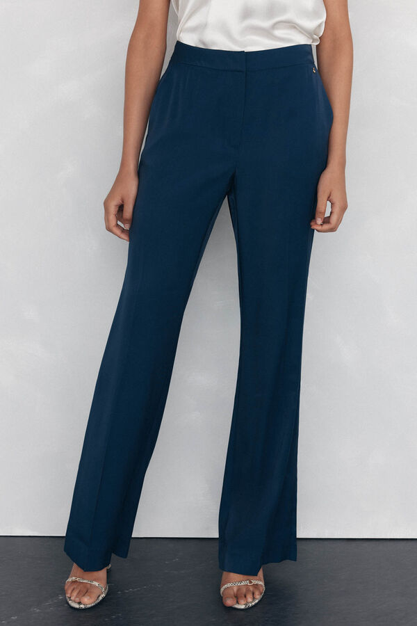 Pedro del Hierro Pantal&oacute;n flare Azul