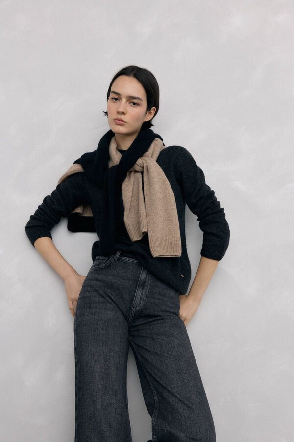 Pedro del Hierro Jersey cashmere Beige