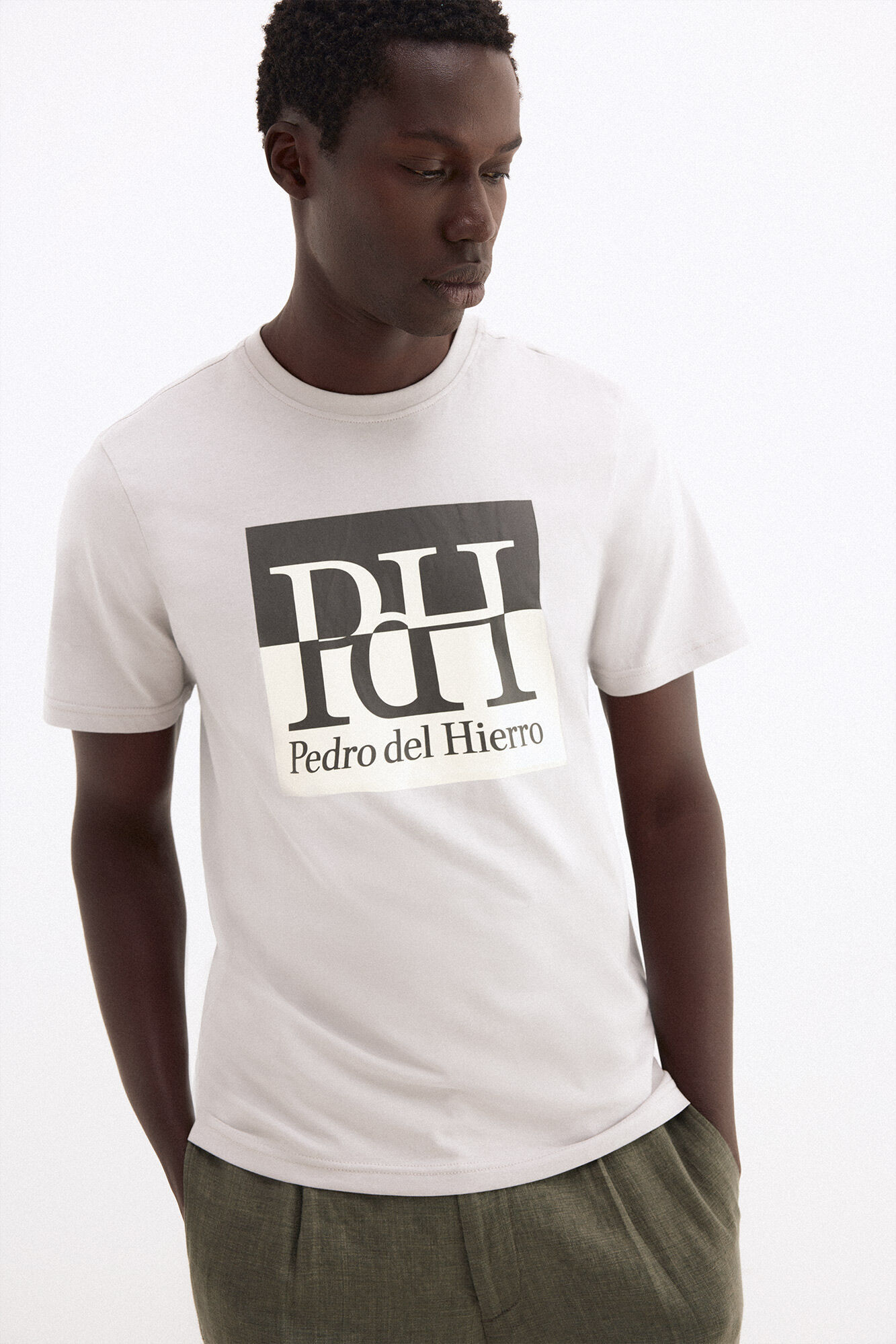 Pedro del Hierro Camiseta logo grande