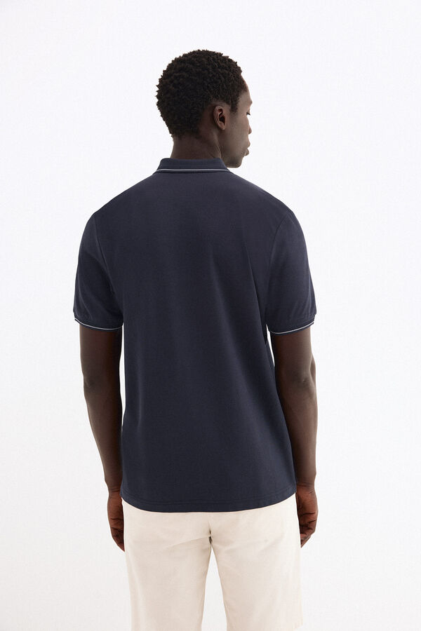 Pedro del Hierro Polo tips Azul