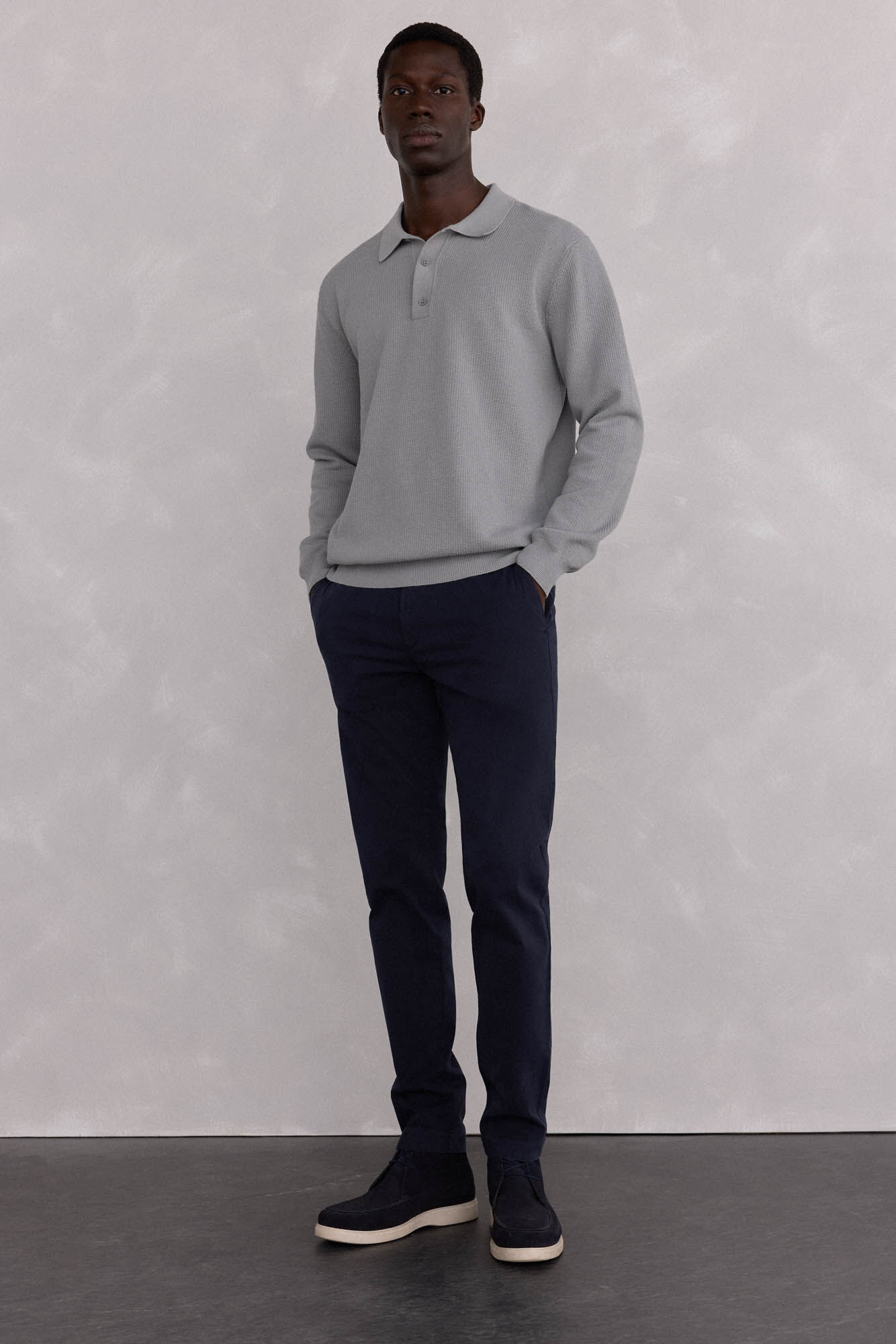 Pedro del Hierro Pantal&oacute;n premium chino slim fit