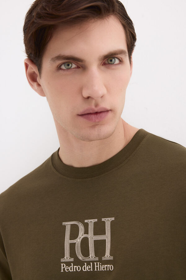 Pedro del Hierro Camiseta logo Verde