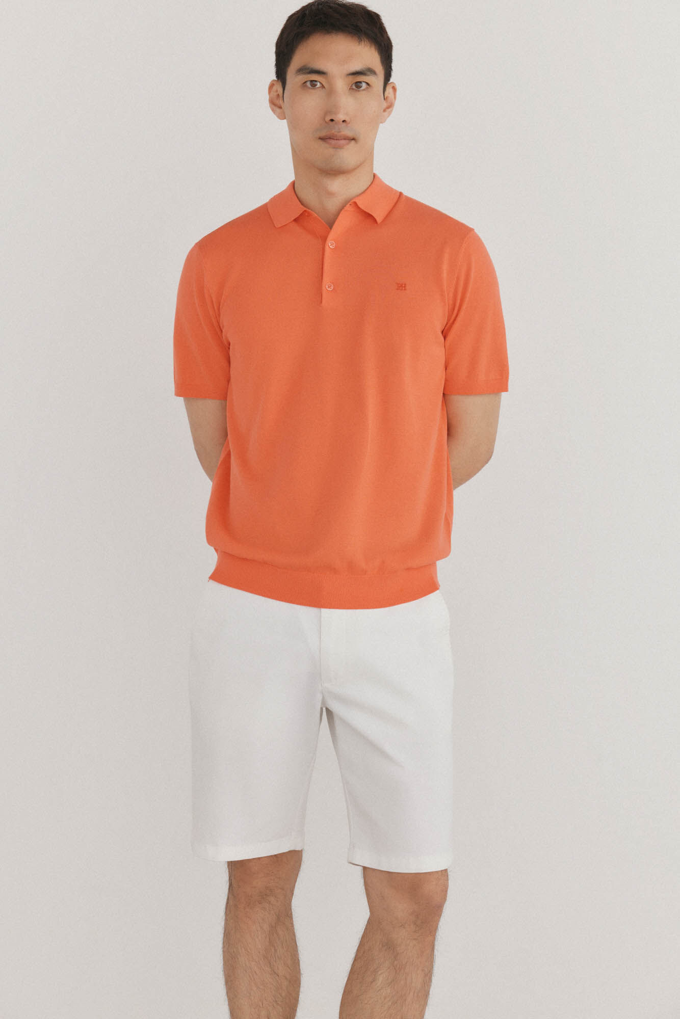 Pedro del Hierro Jersey polo premium manga corta algod&oacute;n