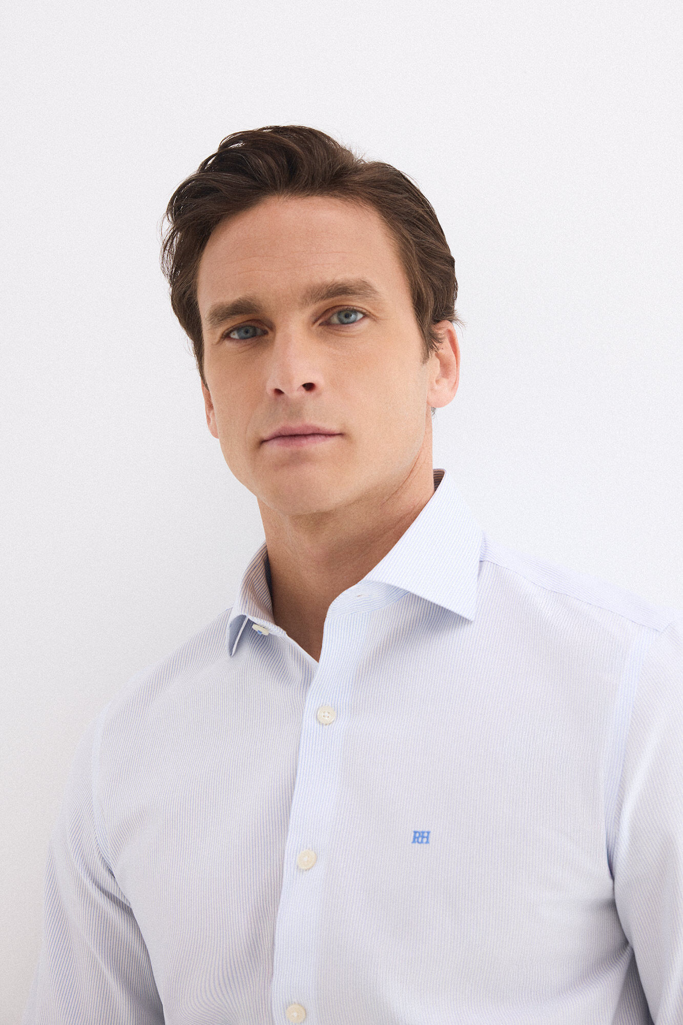 Pedro del Hierro Camisa vestir rayas non iron + antimanchas