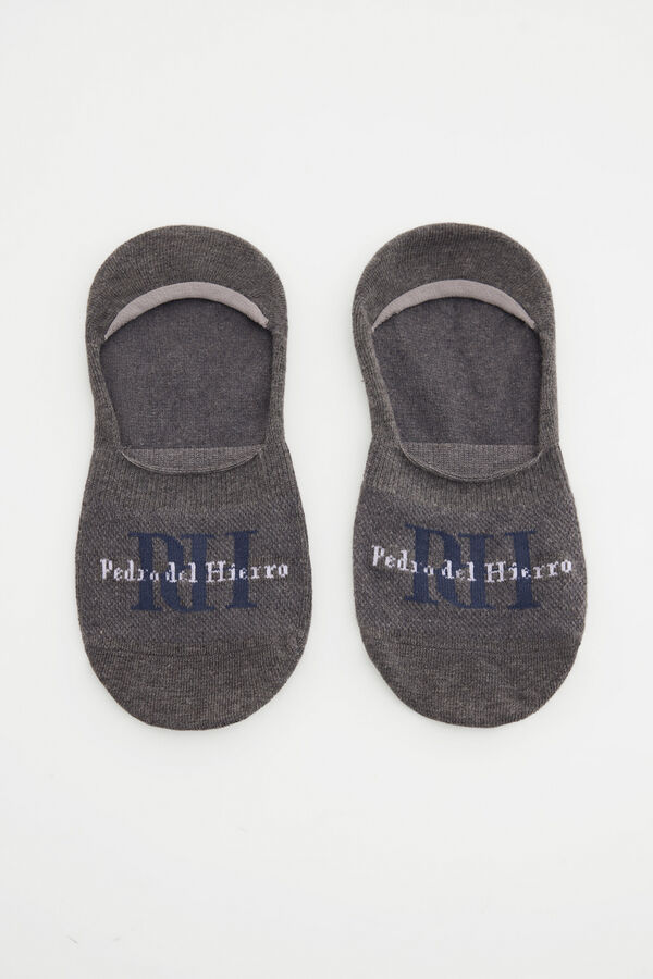 Pedro del Hierro Calcet&iacute;n invisible Gris