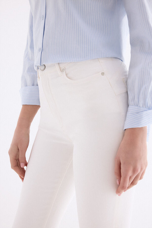 Pedro del Hierro Jeans skinny push up Blanco