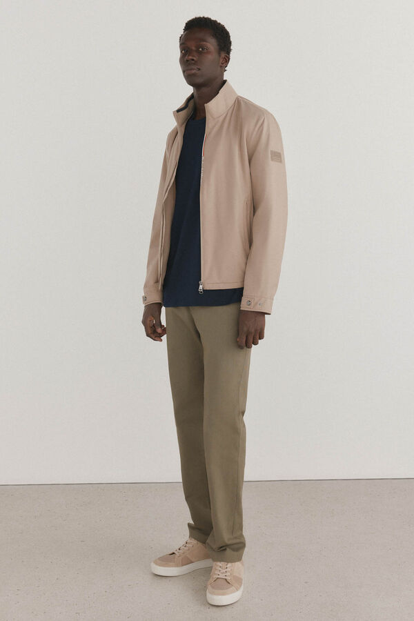 Pedro del Hierro Cazadora t&eacute;cnica ligera Beige