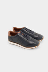 Pedro del Hierro Zapatilla icono piso goma Negro
