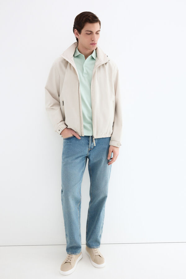 Pedro del Hierro Polo mercerizado Verde