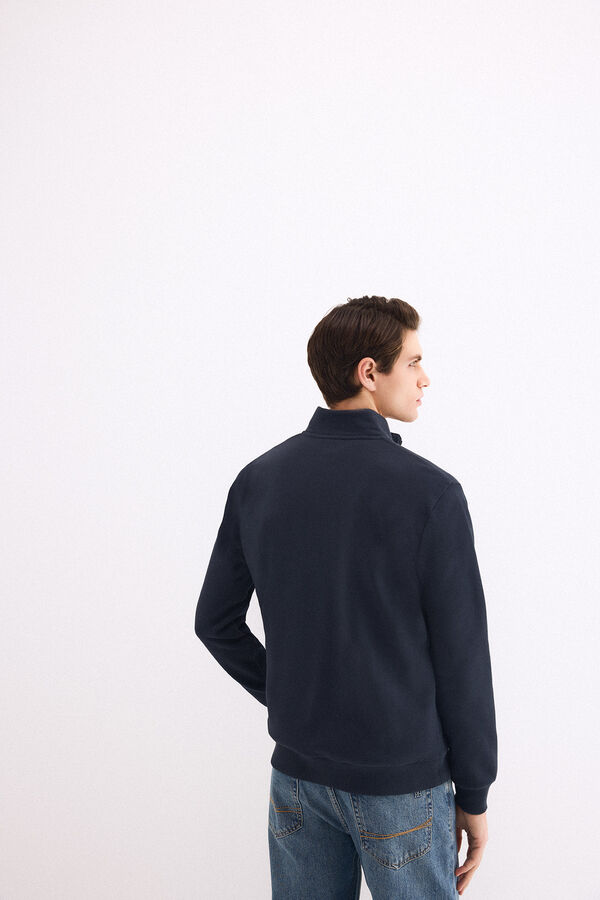 Pedro del Hierro C&aacute;rdigan logo Azul