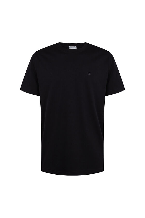 Pedro del Hierro Camiseta mercerizada Negro