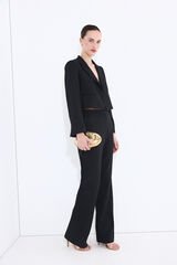 Pedro del Hierro Pantal&oacute;n flare negro Negro