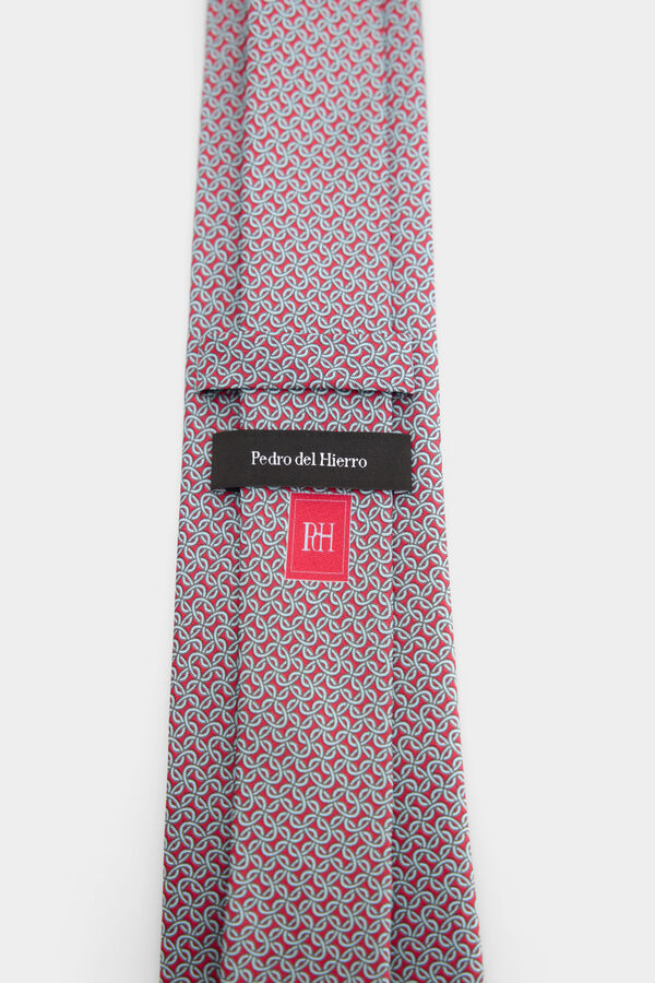Pedro del Hierro Corbata seda natural Rojo