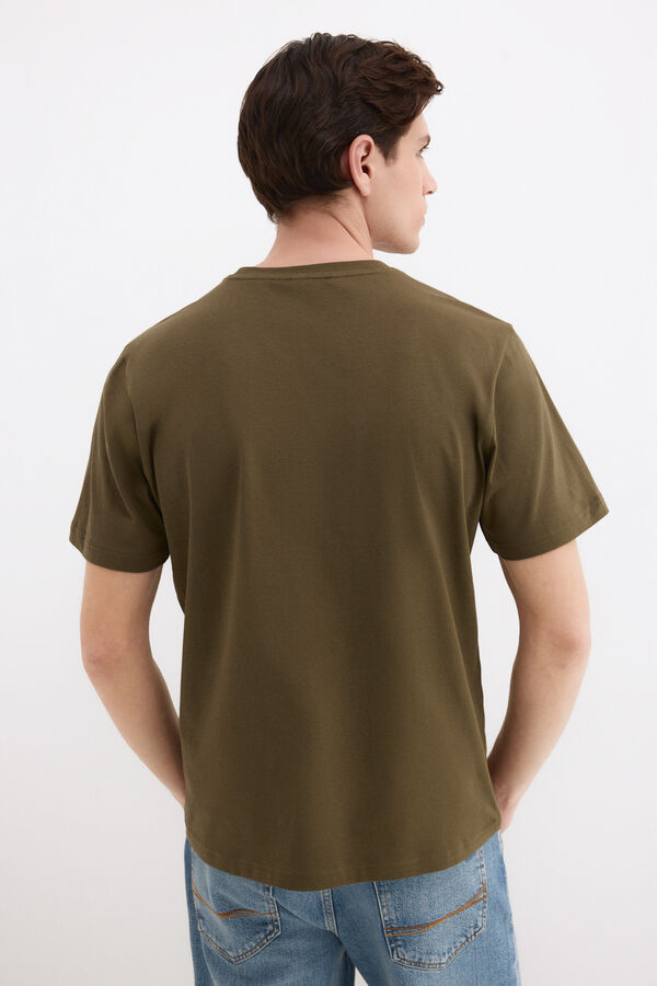 Pedro del Hierro Camiseta logo grande Verde