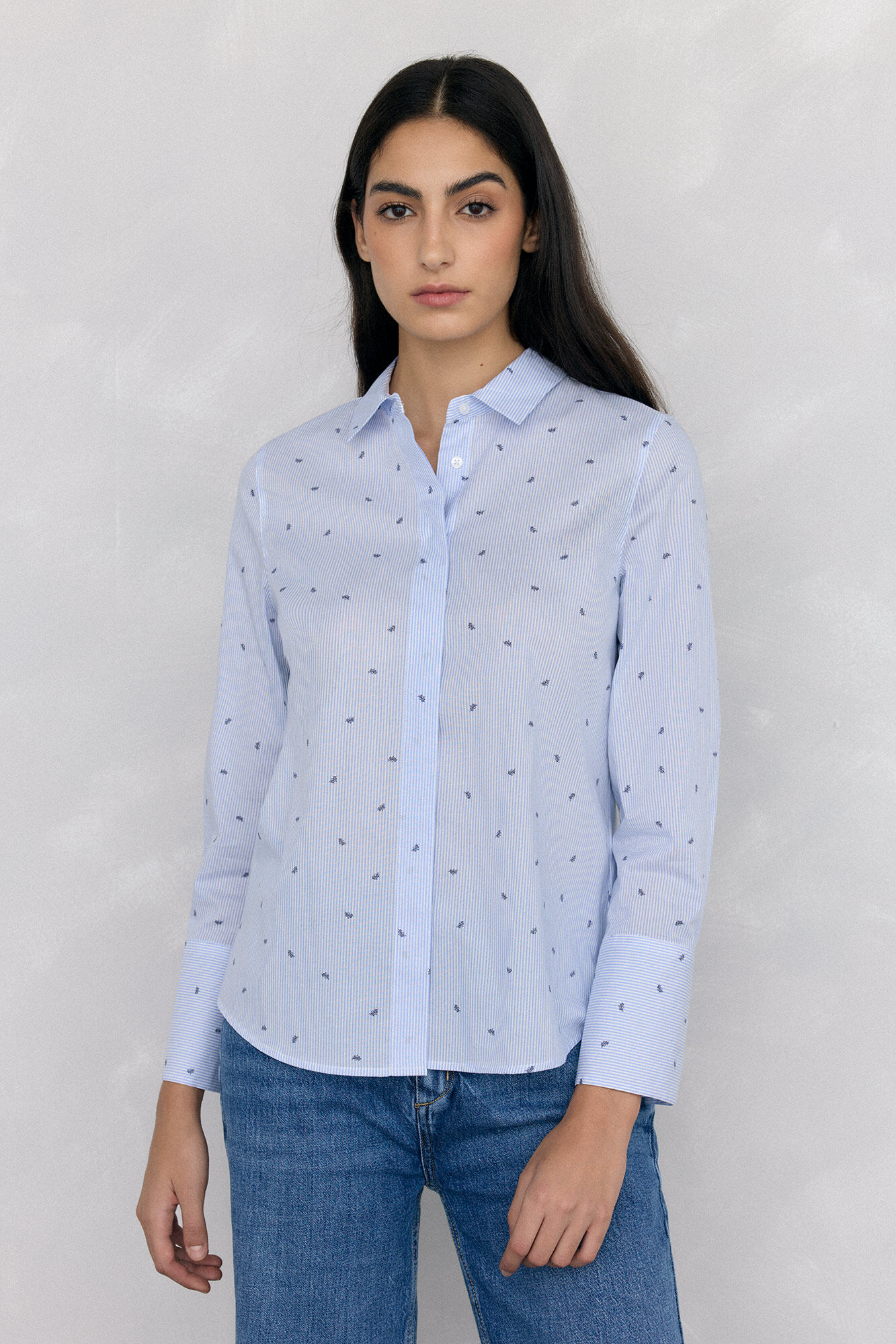 Pedro del Hierro Camisa b&aacute;sica rayas easy iron