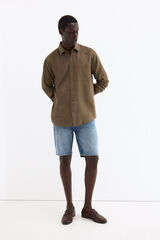 Pedro del Hierro Bermuda denim regular Azul