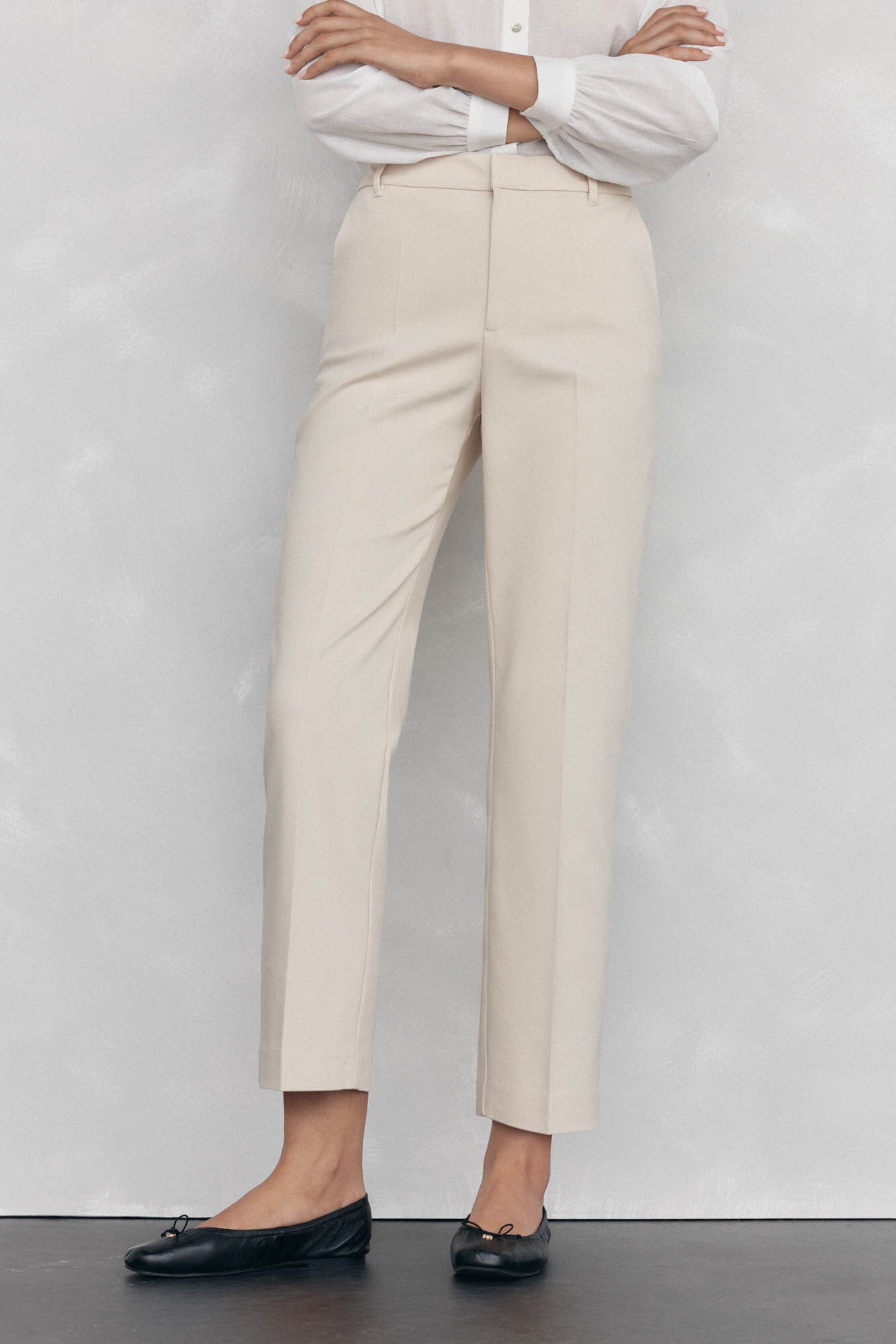 Pedro del Hierro Pantalones straight classic