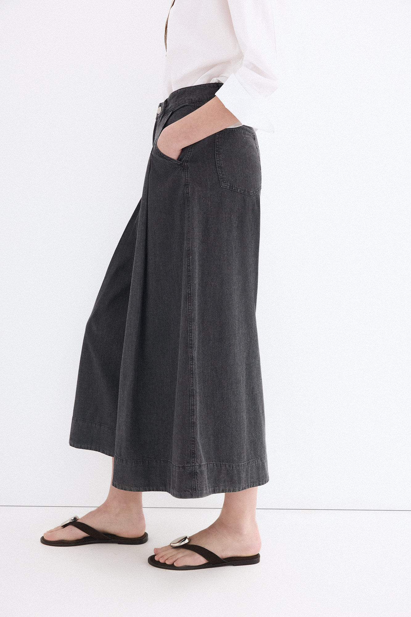 Pedro del Hierro Falda-pantal&oacute;n de mezclilla